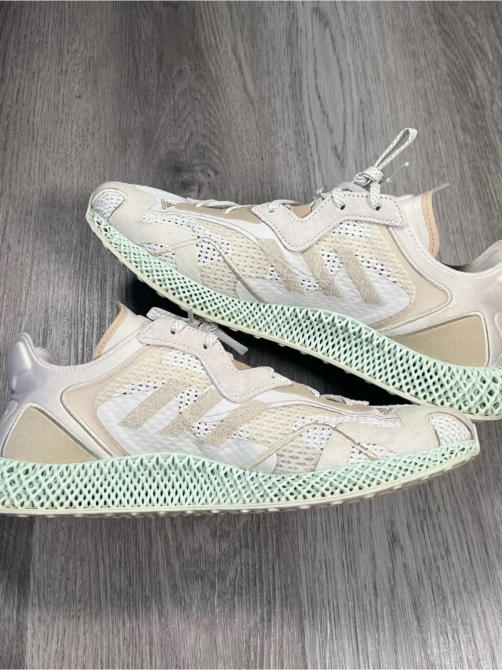 adidas EVO 4D END FW9953 Dune Men’s Running Shoes Size 11.5 Beige Consortium